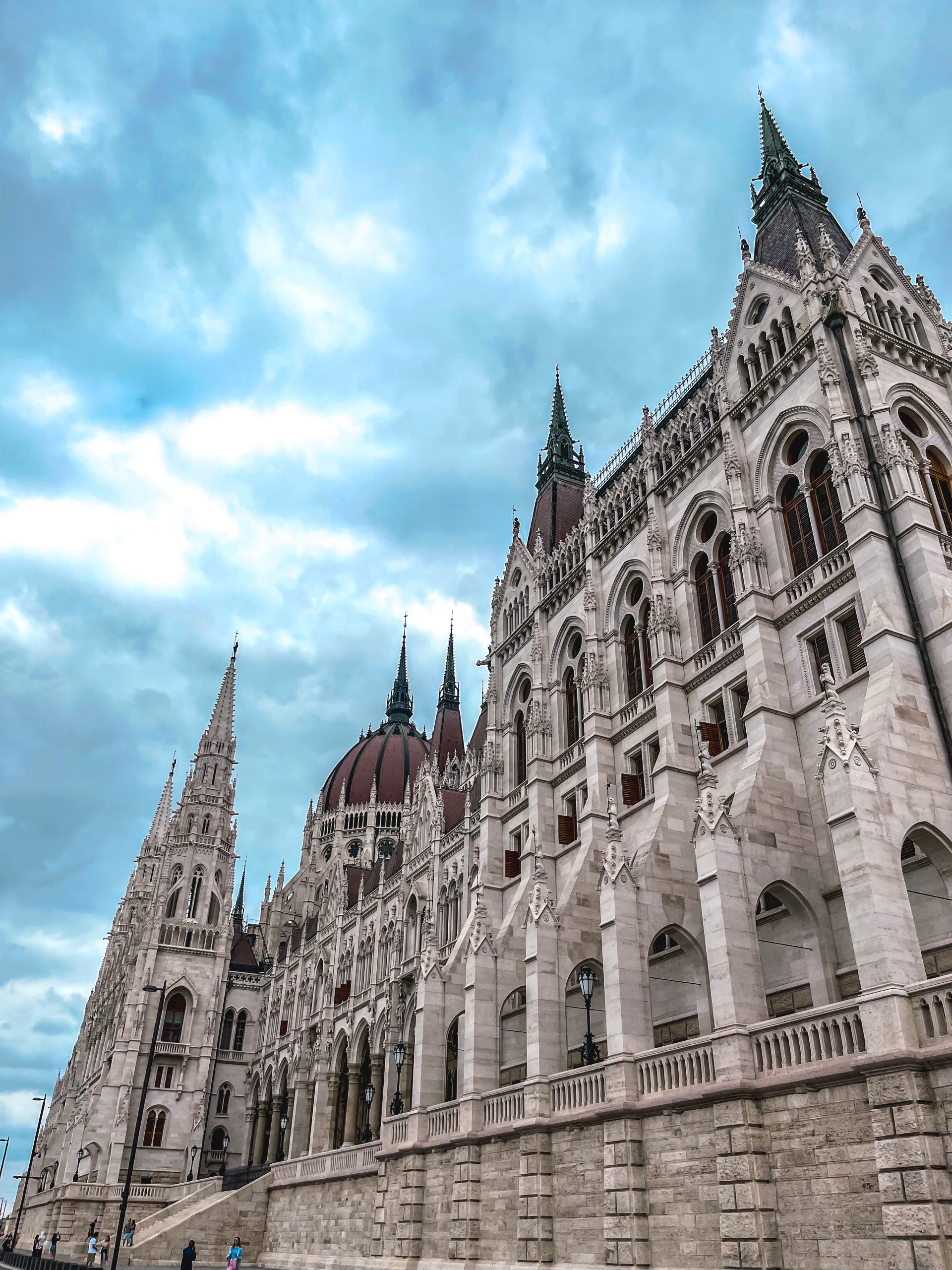 The Hungarian Parliament Building in Budapest.